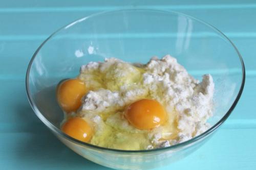 Творожная запеканка с тыквой. 03