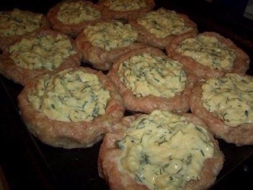 Котлеты Гнезда.  Ингредиенты: 04