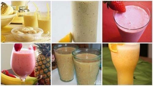 Рецепты коктейлей на завтрак.
