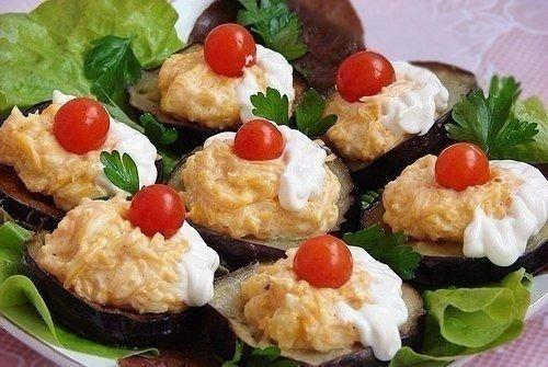 Закуски из баклажанов. Закуски из баклажанов.
