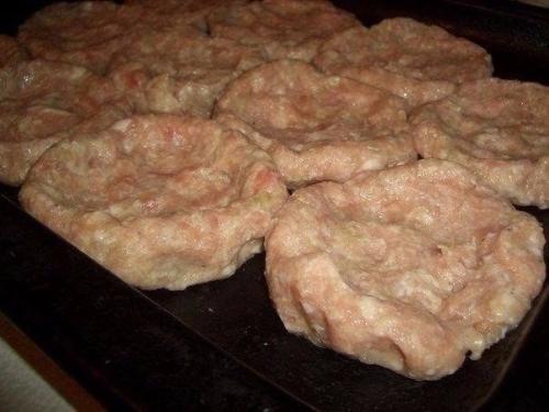 Котлеты Гнезда.  Ингредиенты: 03