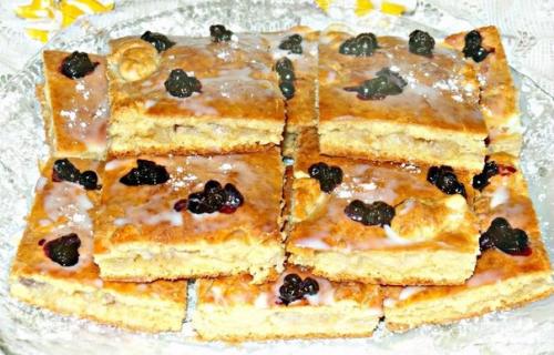 Печенье на кефире со сгущенным молоком и бананом. 02