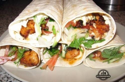 Тор - 5 очень вкусной домашней шаурмы. 04