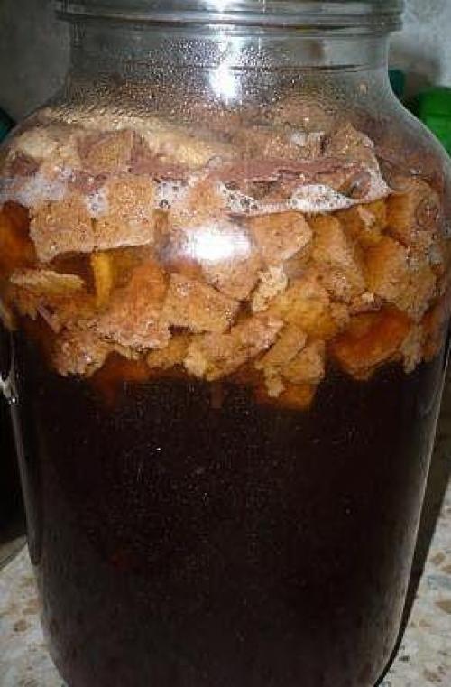 Домашний квас.  Мы делаем квас своими руками - рецепт еще Советский - проверенный.