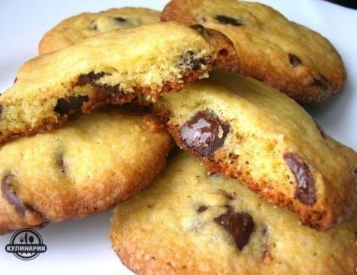 Печенье с шоколадными краплями. 08