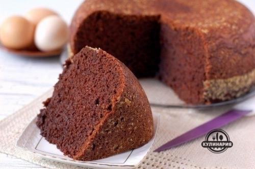 Бисквит шоколадный в МУЛЬТИВАРКЕ.