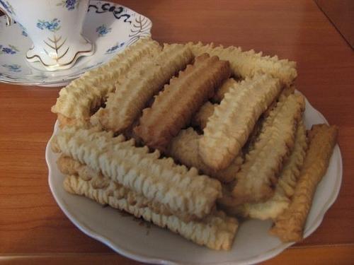 Песочное печенье.  Ингредиенты: