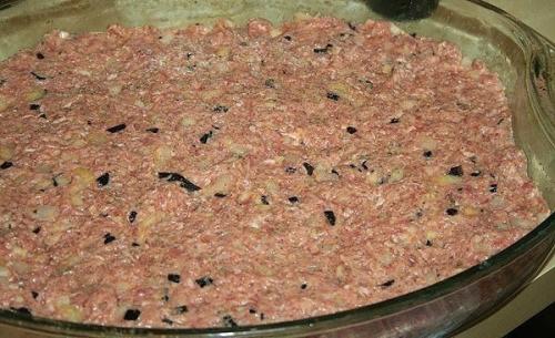 Овощная запеканка с фаршем. 02