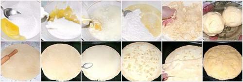 Печенье на кефире со сгущенным молоком и бананом. 01