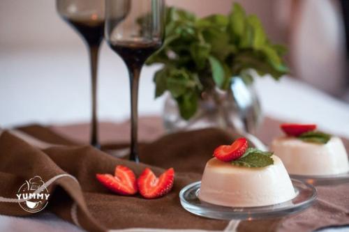 Мятная панна - котта?