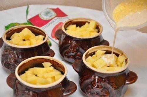 Картофель в горшочках. 08