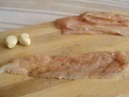 Суперские рулетики из кабачков с куриным мясом! 02