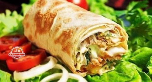 Тор - 5 очень вкусной домашней шаурмы.

