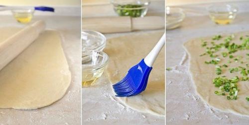 Китайские лепешки с зеленым луком. 05