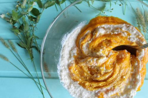 Творожная запеканка с тыквой. 04