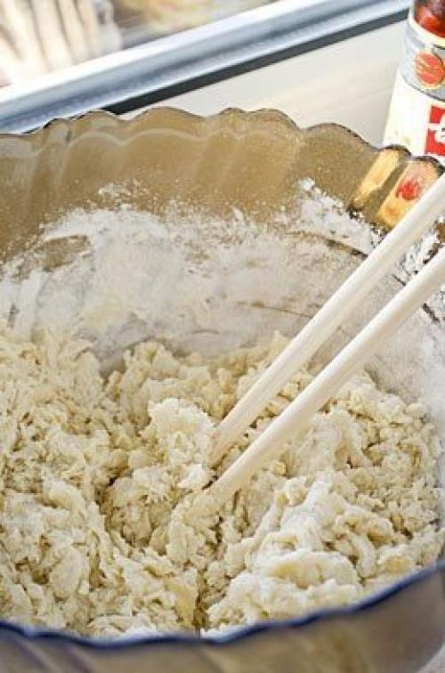 Китайские лепешки с зеленым луком. 03