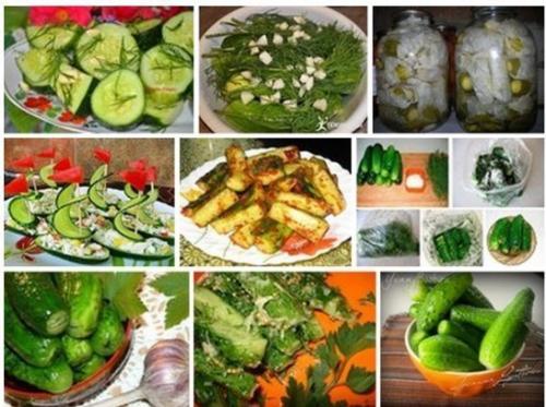 14 рецептов с огурцами на зиму.