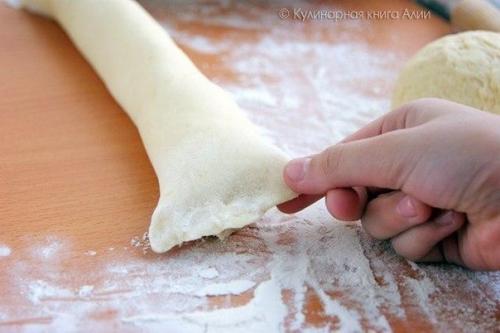 Пирожки - малышки Слоеные скороспелые из чудо - теста. 04