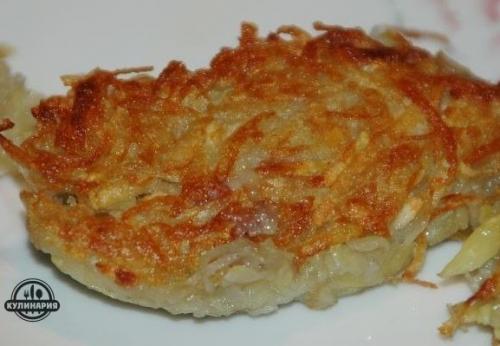 Картофельные зразы с мясным фаршем. 05