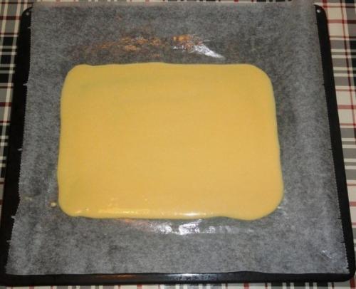 Банановый рулет.  Ингредиенты: 03