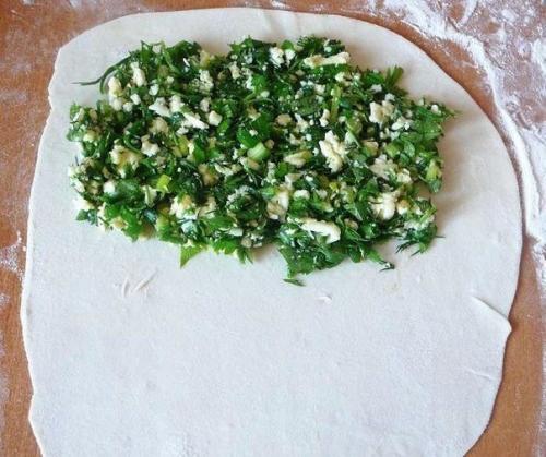 Афарар (лезгинская вегетарианская пицца). 01