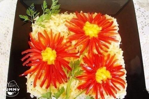 Очень вкусный салат Астра! Очень вкусный салат Астра!