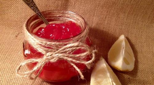 Арбузное варенье с лимоном.