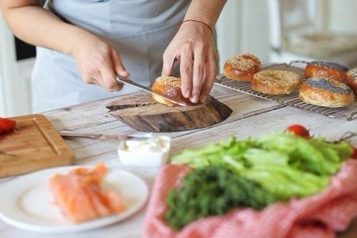 Домашние бейглы.  Ингредиенты: 06