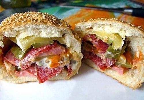 Фаршированные булочки.  1 рецепт: 02