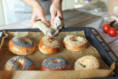 Домашние бейглы.  Ингредиенты: 04