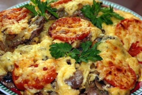 Мясо по - французки.