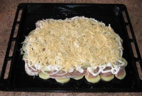 Мясо по-французски.  Вам потребуется: 05