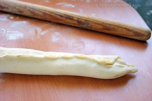 Пирожки - малышки Слоеные скороспелые из чудо - теста. 05