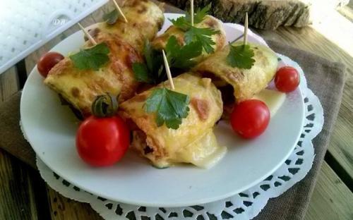 Тещин Язык из кабачков.