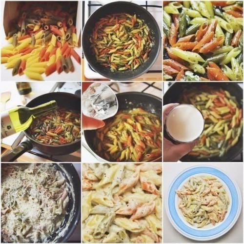 Ризотированная паста.

Ингредиенты: 

