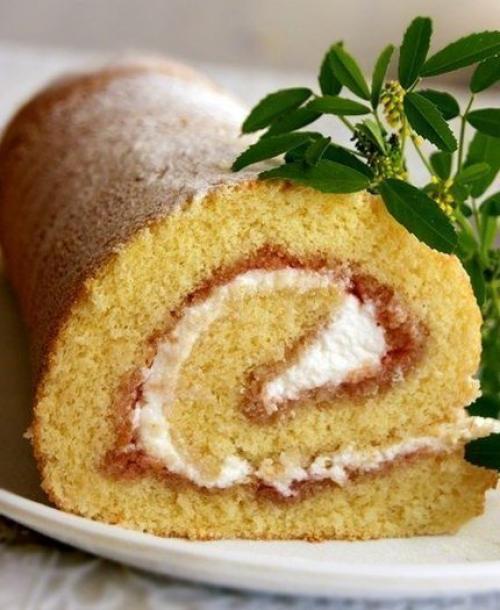 Рулет или рецепт вкусного бисквита безумно.