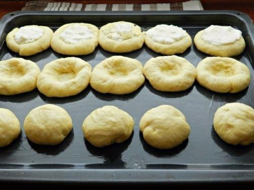 Домашние ватрушки с творогом. 03 Домашние ватрушки с творогом. 03