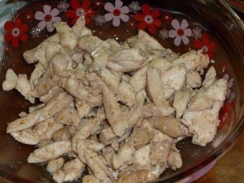 Салат Кармен.  Ингредиенты: 01