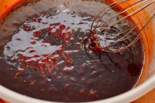 Шашлык из курицы с ананасом. 01