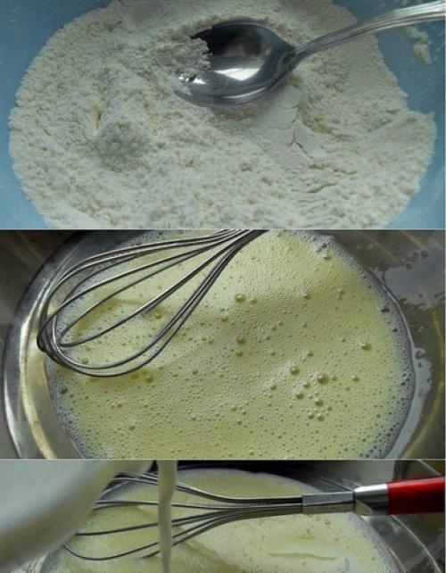 Американские блинчики. Ингредиенты: 01 Американские блинчики. Ингредиенты: 01