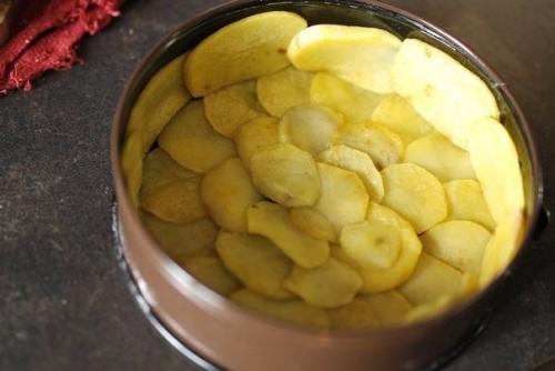 Картофельный пирог с сыром. 06