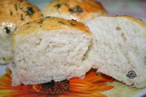 Пампушки чесночные.  Ингредиенты: 05