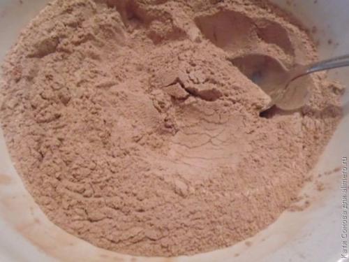 Влажный шоколадный торт - пирожное. 01