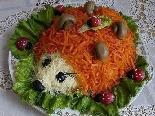 Топ - 10 рецептов детских салатов, которые украсят любой праздничный стол. 09