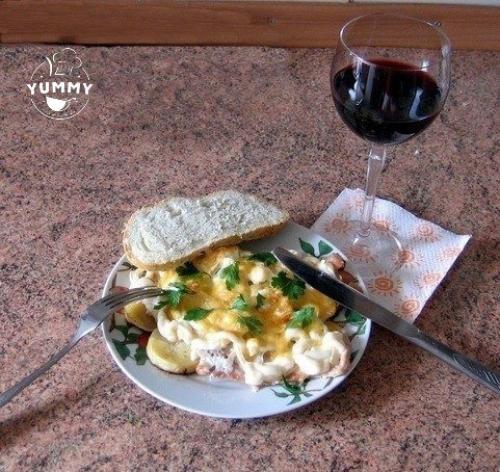 Мясо по-французски.  Вам потребуется:
