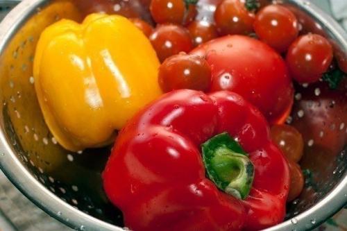 Курица запеченная с овощами. 01