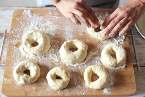 Домашние бейглы.  Ингредиенты: 03