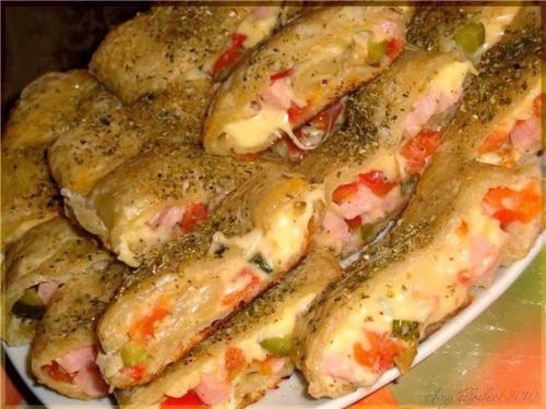 Голландский рулет.  Ингредиенты: