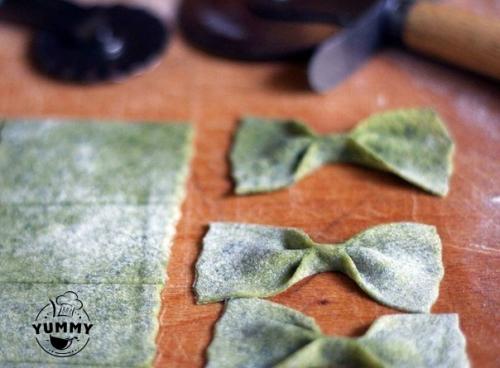 Зеленая паста.  Вам потребуется: 07