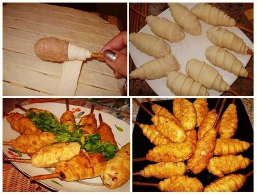 Ложные куриные ножки.